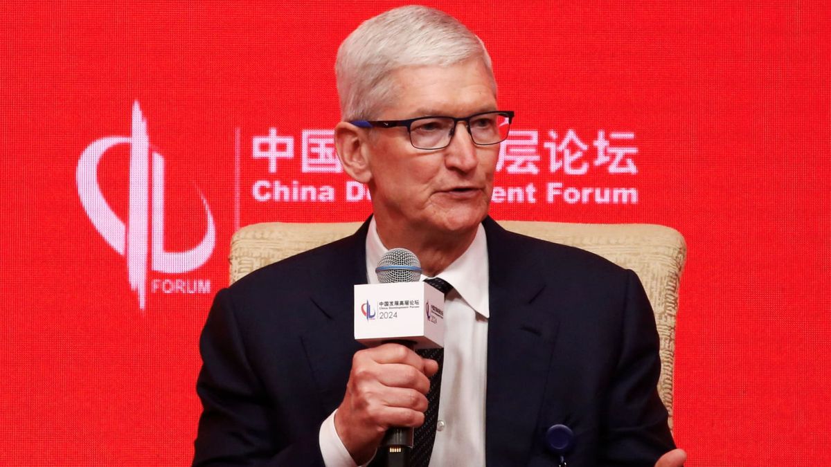 Cook points to ‘fiscal stimulus’ after Apple suffers steepest China sales decline in a year
