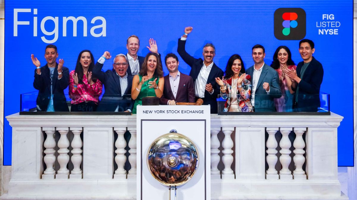 Figma stock pops 5% in second day of trading after colossal debut
