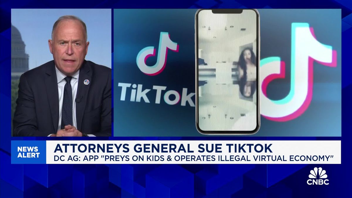 TikTok's use of casino-like virtual currency to allegedly exploit children faces scrutiny in DC lawsuit 1 TikTok is 'digital nicotine' for young people, says D.C. Attorney General Brian Schwalb