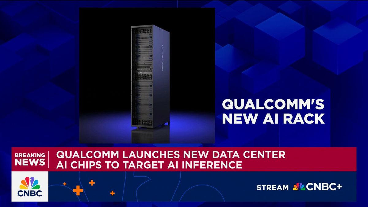 Qualcomm announces AI chips to compete with AMD and Nvidia — stock soars 15% 1 Qualcomm announces new data center AI chips to target AI inference