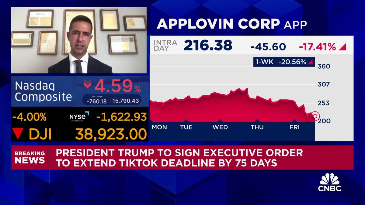 AppLovin can offer TikTok 'much stronger bid than others,' CEO says 1 AppLovin CEO Adam Foroughi on its bid to buy TikTok