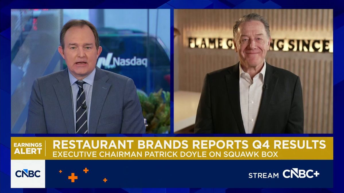 Restaurant Brands shares fall despite earnings beat, strong international growth 1 Restaurant Brands Executive Chairman Patrick Doyle: The U.S. consumer is very bifurcated