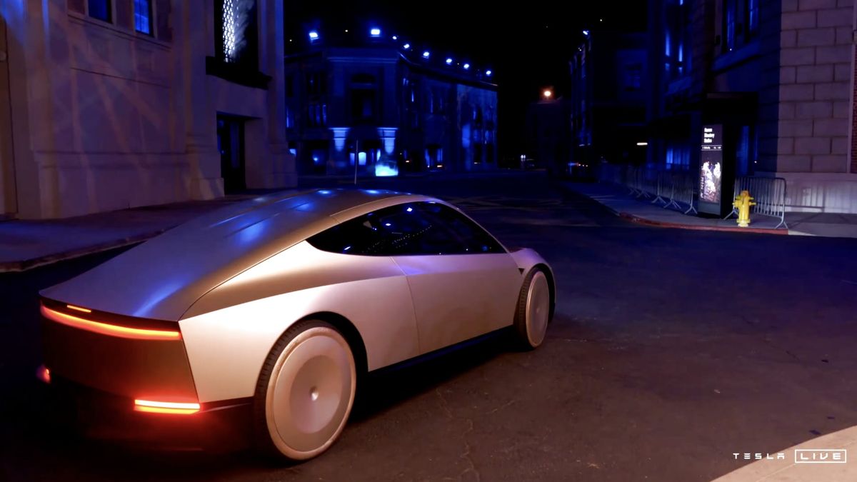 Tesla shares drop 6% in premarket after Cybercab robotaxi reveal fails to impress