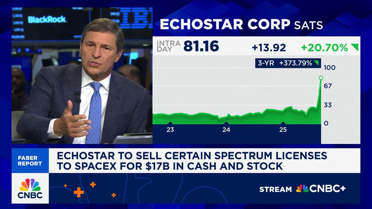 Space and defense boom lifted these satellite stocks by more than 200% in 2025 1 Faber Report: EchoStar to sell certain Spectrum licenses to SpaceX for $17B in cash and stock