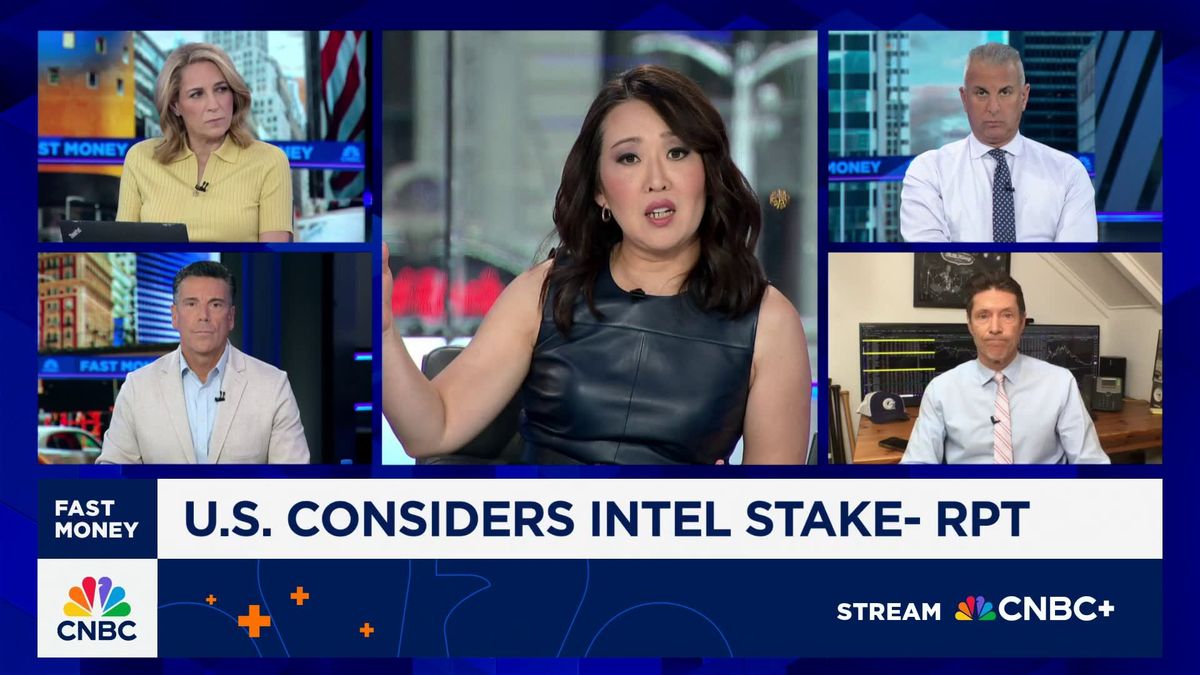 Government's Intel intervention is 'essential' for national security, tech analyst says 2 'Fast Money' traders react to the Trump admin possibly taking a stake in Intel