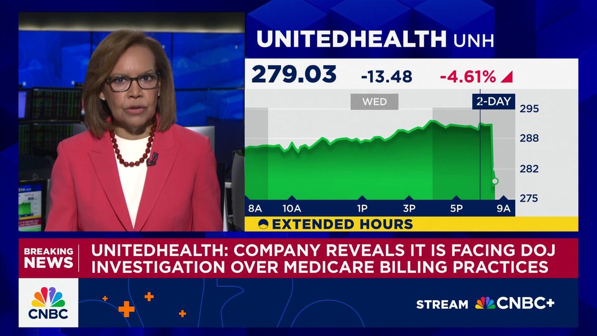 UnitedHealth says it is cooperating with DOJ investigations into Medicare billing practices 1 UnitedHealth says it is facing DOJ investigation over Medicare billing practices