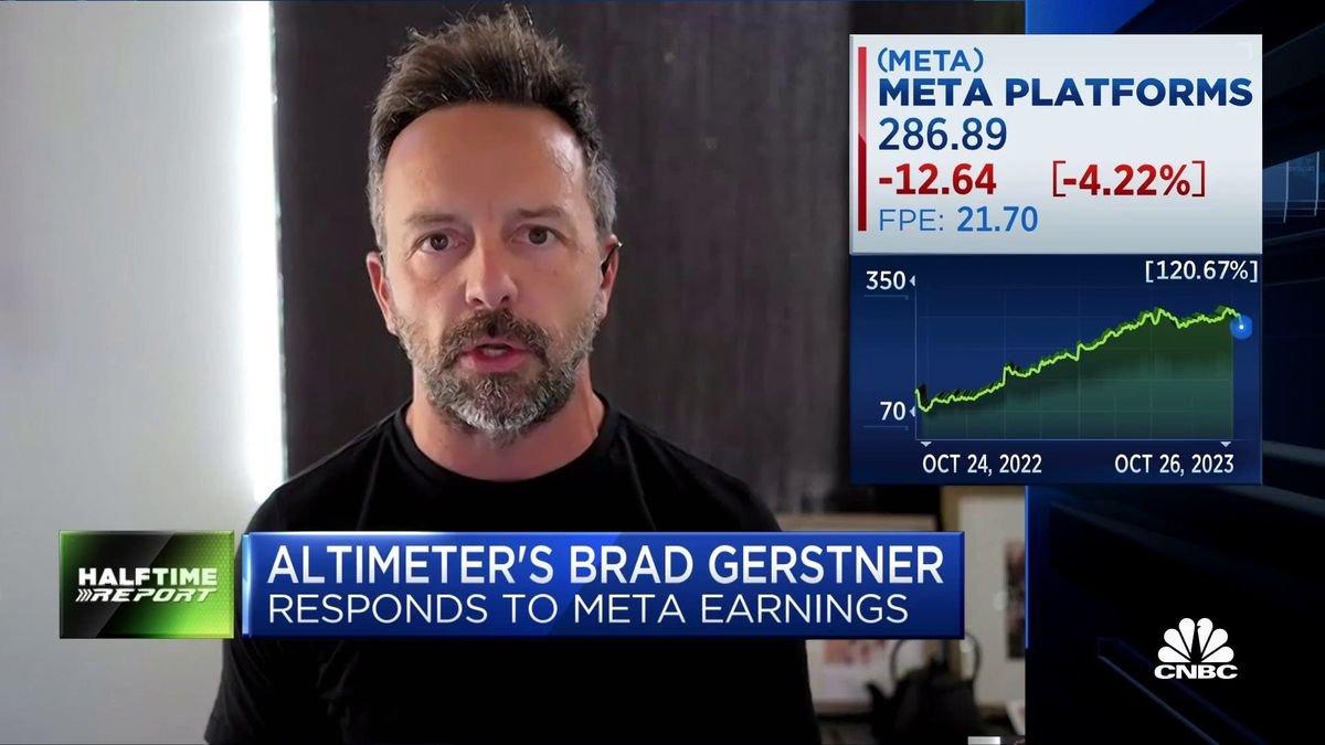 Pinterest jumps on better-than-expected third-quarter results 1 Meta regained investor confidence in latest earnings report, says Altimeter's Brad Gerstner