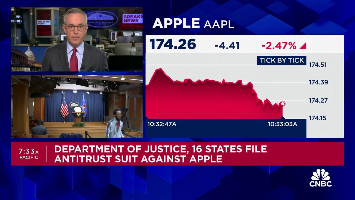 DOJ sues Apple over iPhone monopoly in landmark antitrust case 1 DOJ sues Apple over iPhone monopoly in landmark antitrust case
