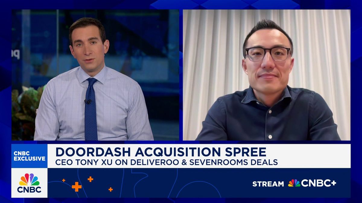 DoorDash CEO Tony Xu is taking on the role of industry consolidator in food delivery 2 DoorDash CEO Tony Xu: Deliveroo & SevenRooms deals make us a multi-product company on a global scale