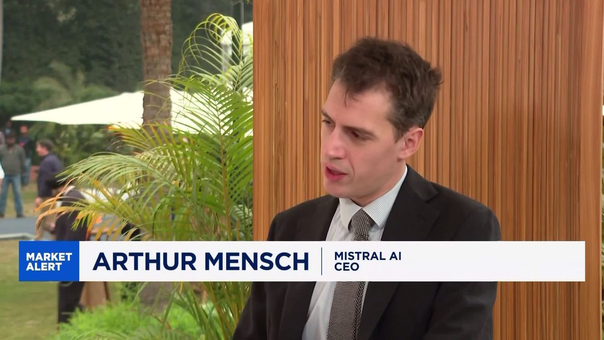 More than 50% of enterprise software could switch to AI, Mistral CEO says 1 Mistral AI CEO: Over half of SaaS spending to shift to AI