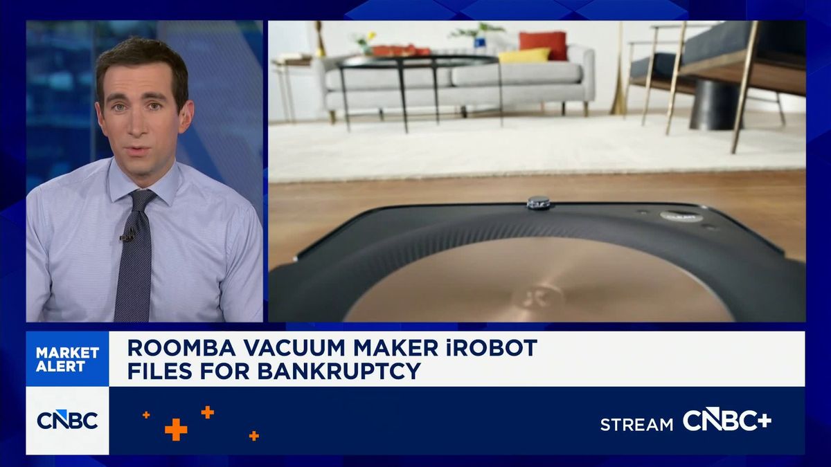 Roomba's bankruptcy may wreck a lot more than one robot vacuum maker 1 Roomba vacuum maker iRobot files for bankruptcy