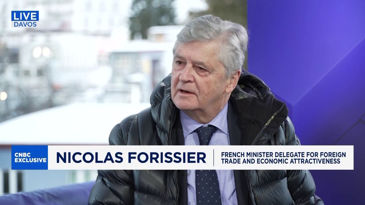China didn’t grab many headlines at Davos, but it's the elephant in the room 1 French Minister Delegate for Trade: Europe can no longer be naïve