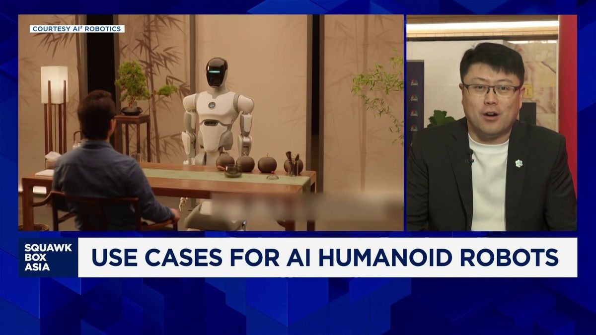 It's not just AI — China's quickly gaining an edge over the U.S. in biotech 1 Embodied AI robots with 'common sense' will be poised to tackle complex tasks: AI² Robotics