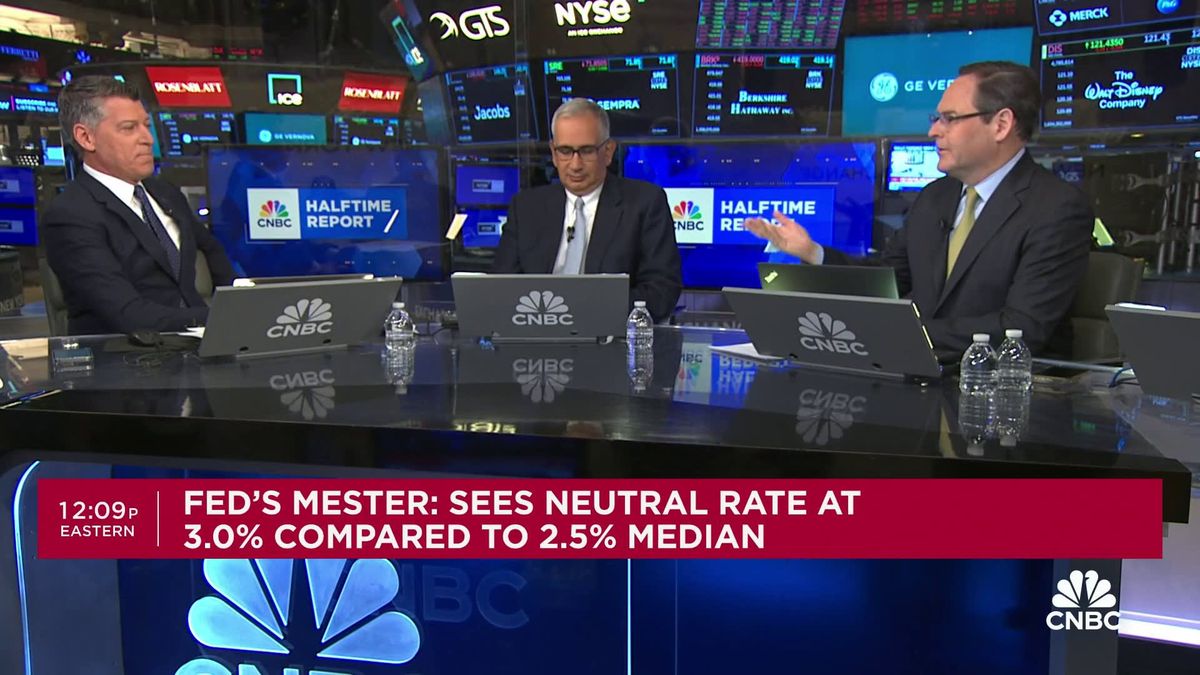 Fed officials still expects rate cuts this year, but not anytime soon 1 Cleveland Fed President Loretta Mester: Substantial progress has been made on inflation