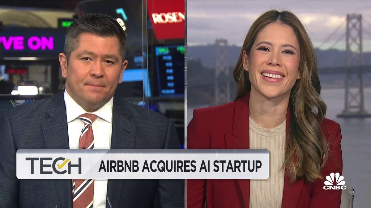 Airbnb acquires AI startup for just under $200 million 1 Airbnb acquires AI startup Gameplanner.AI in a nearly $200 million deal