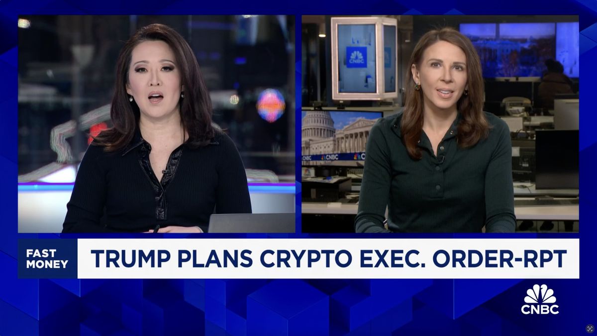 Trump signs executive order promoting crypto, paving way for digital asset stockpile 1 Bitcoin surges past $100,000 as Trump reportedly plans to unveil new crypto policies