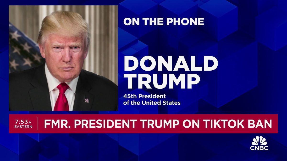 Op-ed: With TikTok ban approved by court, it's Trump's move, and donors vs. national security 1 Former President Donald Trump: I consider Facebook to be an enemy of the people