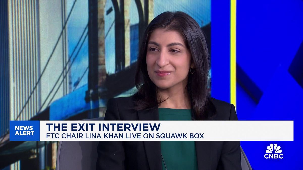 Google-Wiz deal is 'litmus test' for Trump administration's handling of Big Tech 2 Watch CNBC's full interview with FTC Chair Lina Khan
