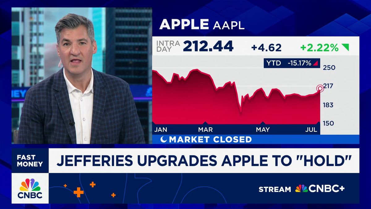 Apple says COO Jeff Williams will retire from company later this year 1 Jefferies upgrades Apple to 'Hold'