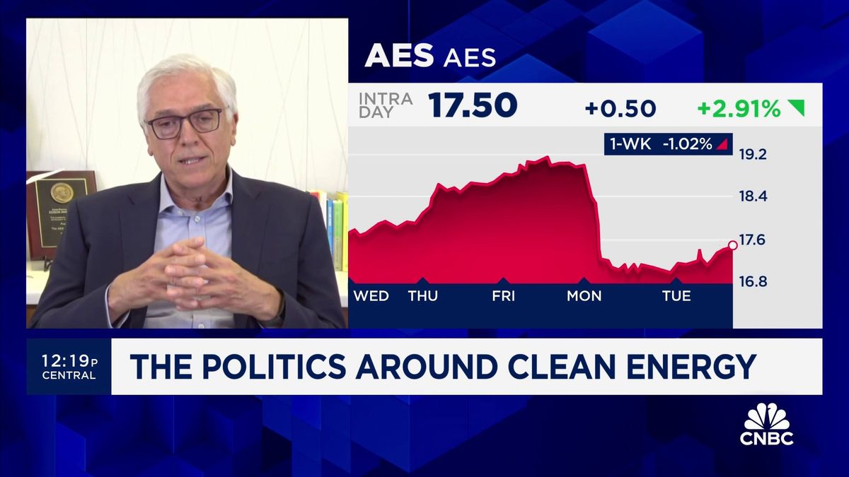 States forge ahead with Inflation Reduction Act energy rebates — so far, South Dakota is the only one to opt out 1 Renewable energy will grow regardless of election outcome, says AES CEO Andrés Gluski