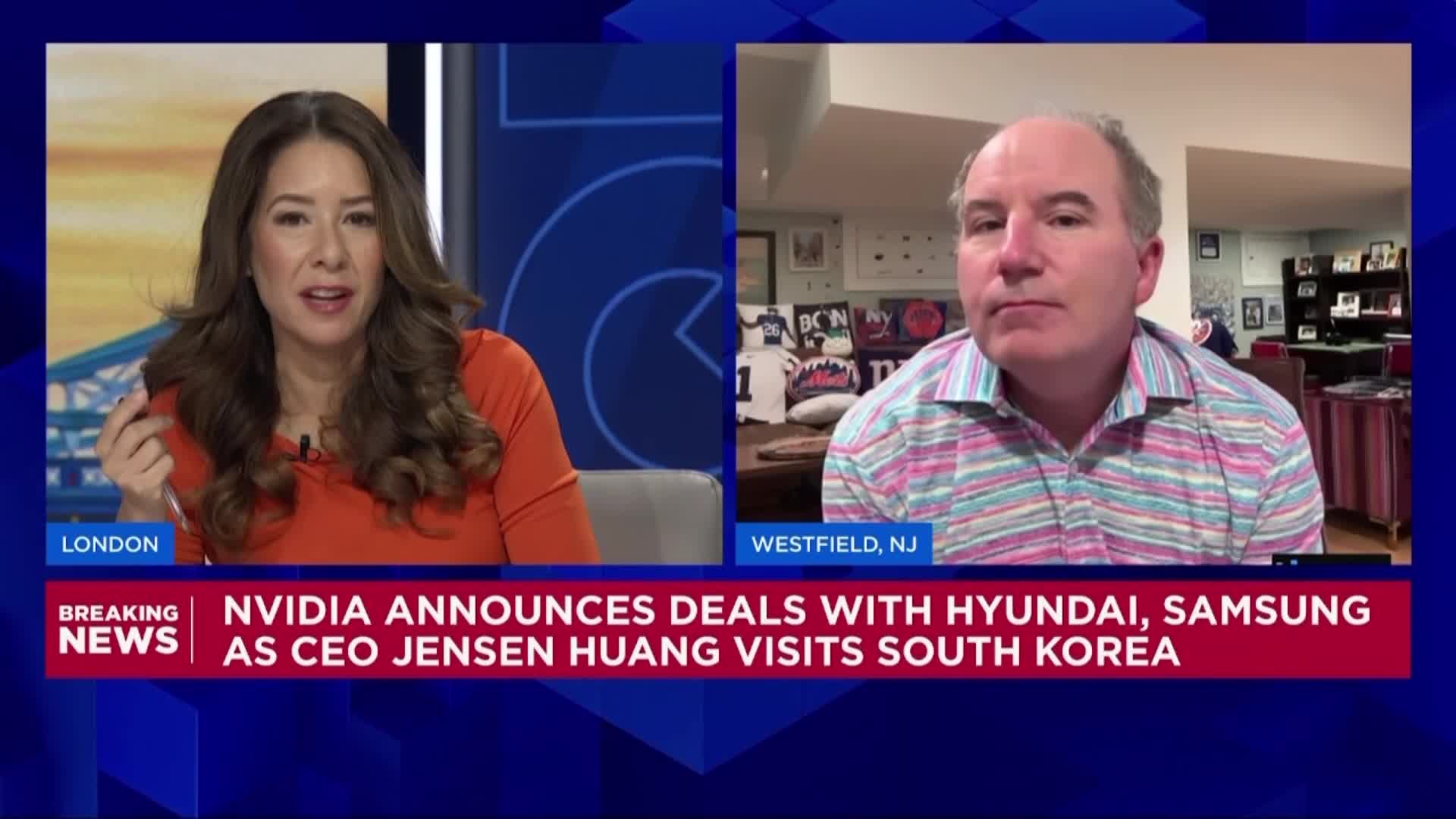 Nvidia CEO Jensen Huang says AI is in a 'virtuous cycle.' Here's what he means 1 Nvidia's South Korea deals mark a 'watershed', says Wedbush's Dan Ives