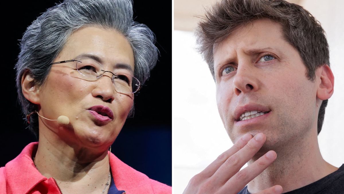 AMD stock skyrockets 25% as OpenAI looks to take stake in AI chipmaker AMD stock skyrockets 25% as OpenAI looks to take stake in AI chipmaker