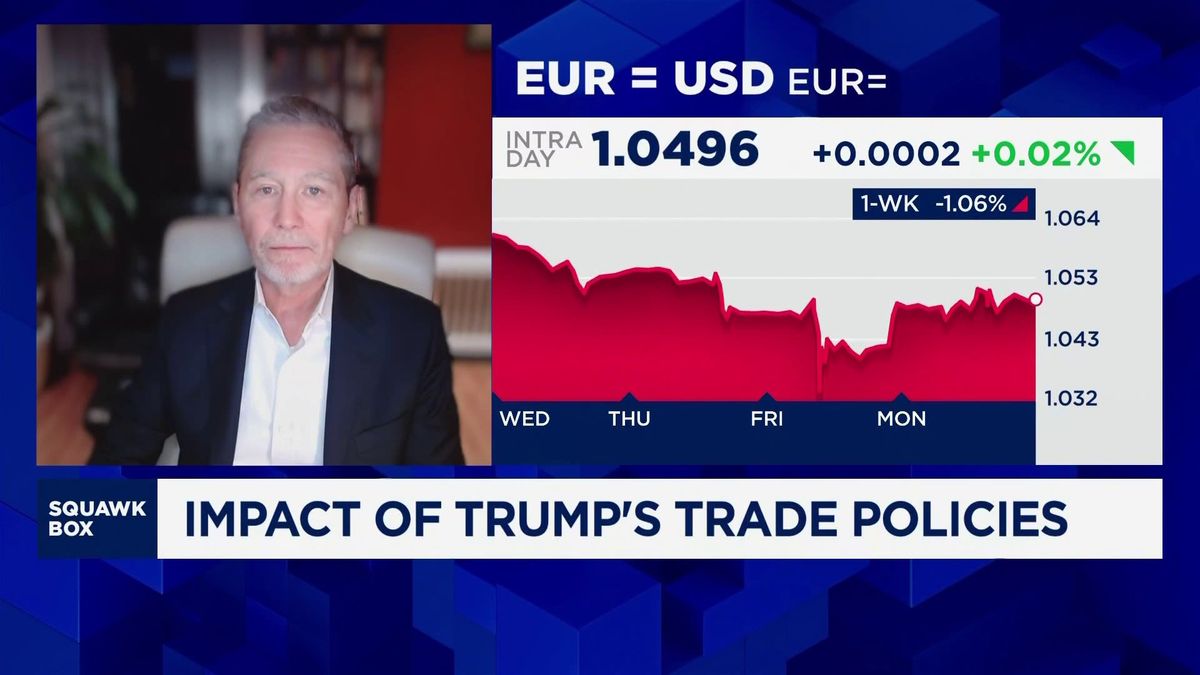 Trump vows an additional 10% tariff on China, 25% tariffs on Canada and Mexico 1 Strategist: Tariff rollout could hurt the chance of an economic soft-landing for the U.S.