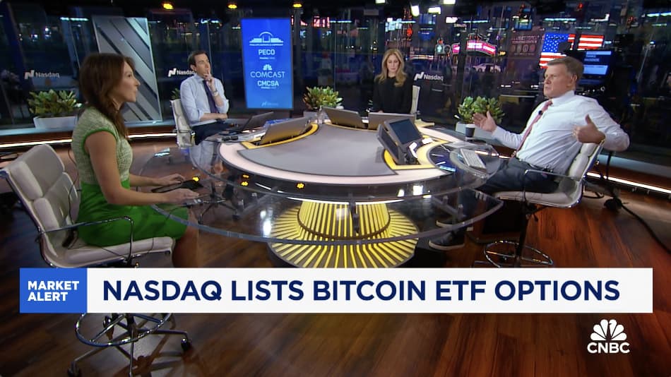Trump's pick to lead NASA made a big bet on crypto while going to space on the side 3 Bitcoin hits fresh record high after Nasdaq lists options on BlackRock's spot bitcoin ETF