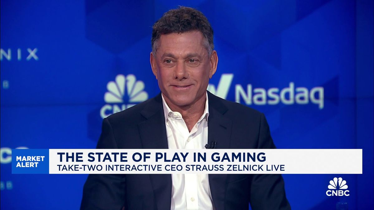 Chinese AI startup takes aim at OpenAI's Sora with image-to-video tool launch 1 Take-Two Interactive CEO Strauss Zelnick: We're an organic growth story going forward