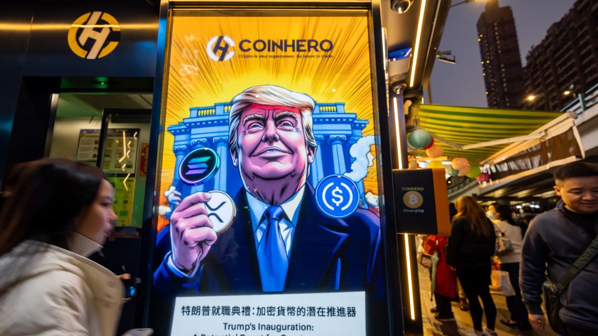 Bitcoin jumps to new record above 9,000 as traders cheer Trump inauguration, meme coins