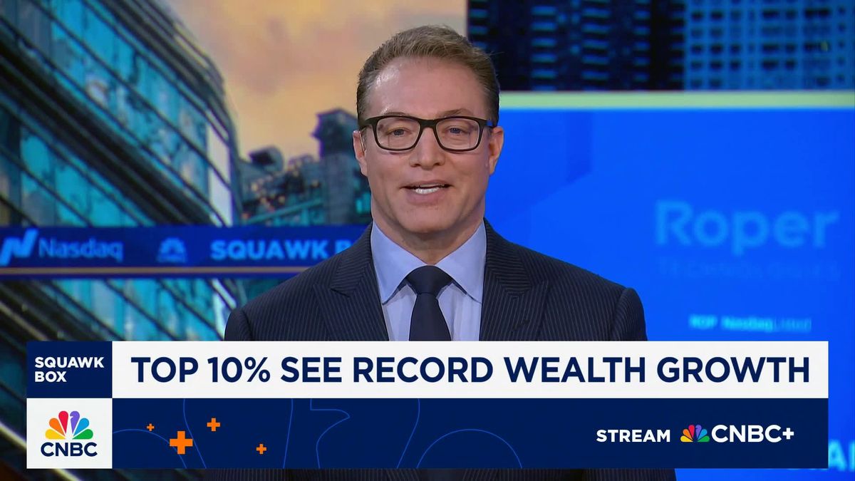 The wealth of the top 1% reaches a record $52 trillion 1 Top 10% see record wealth growth: Here's what to know