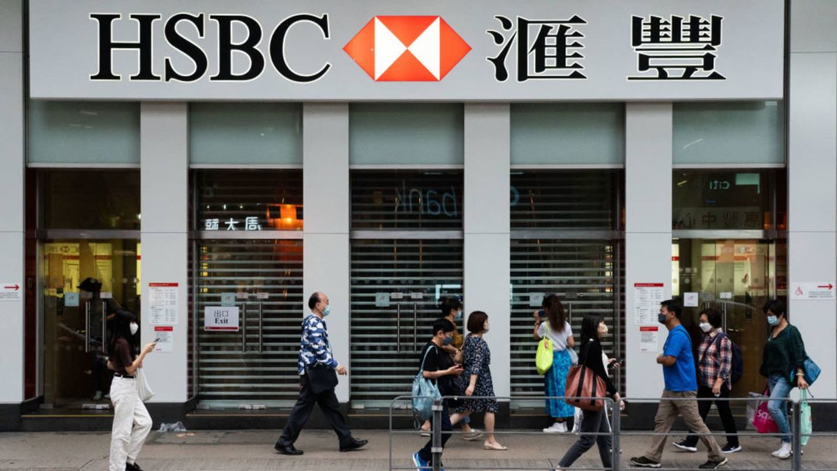 HSBC net profit more than doubles in the first half, announces  billion share buyback