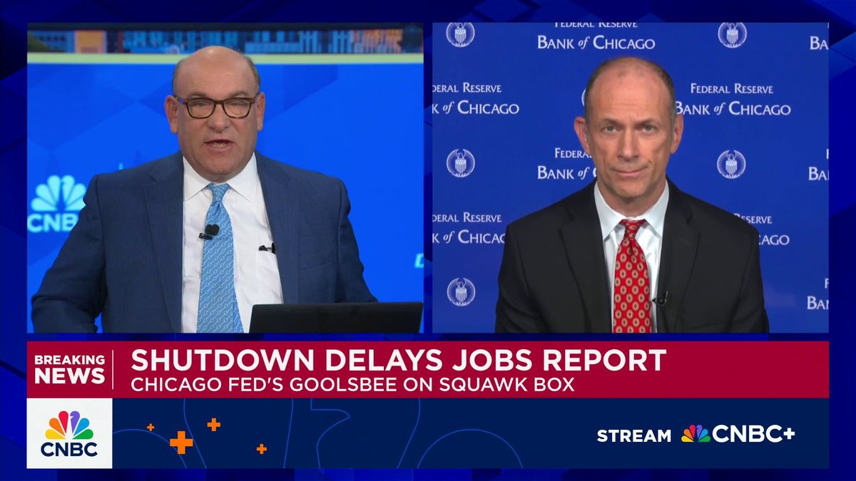 Chicago Fed President Goolsbee 'a little wary' about cutting interest rates too quickly 1 Chicago Fed President Goolsbee: I'm a little wary about front-loading too many rate cuts