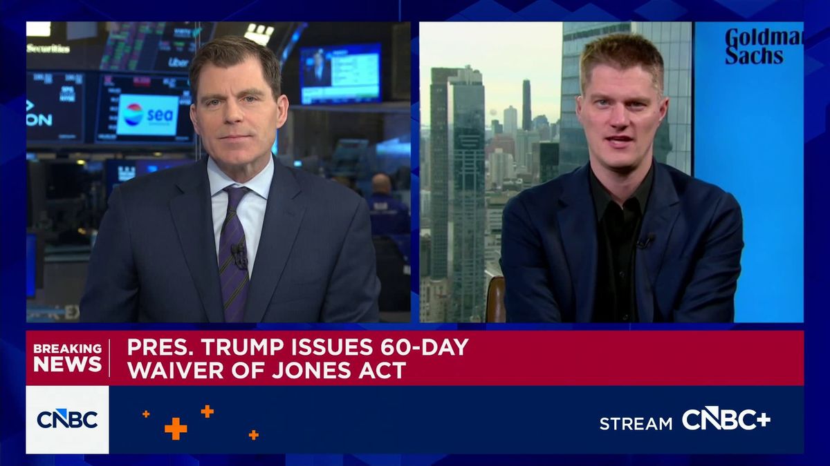 Chip buyers in Europe are paying more and tapping backup stores as Iran war hits air freight 1 Trump’s 60-day shipping waiver could ease East Coast fuel prices: Goldman Sachs’ Daan Struyven