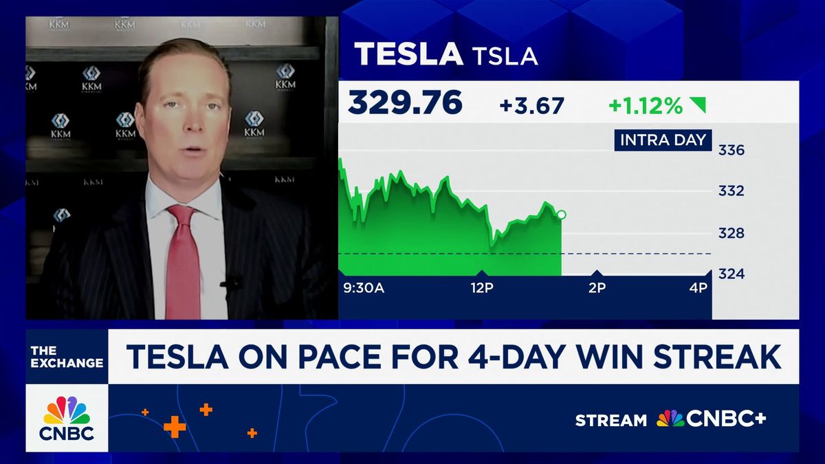 Tesla faces protests in Austin over Musk's robotaxi plans 1 Tesla's next leg up is $400 per share, says KKM's Jeff Kilburg