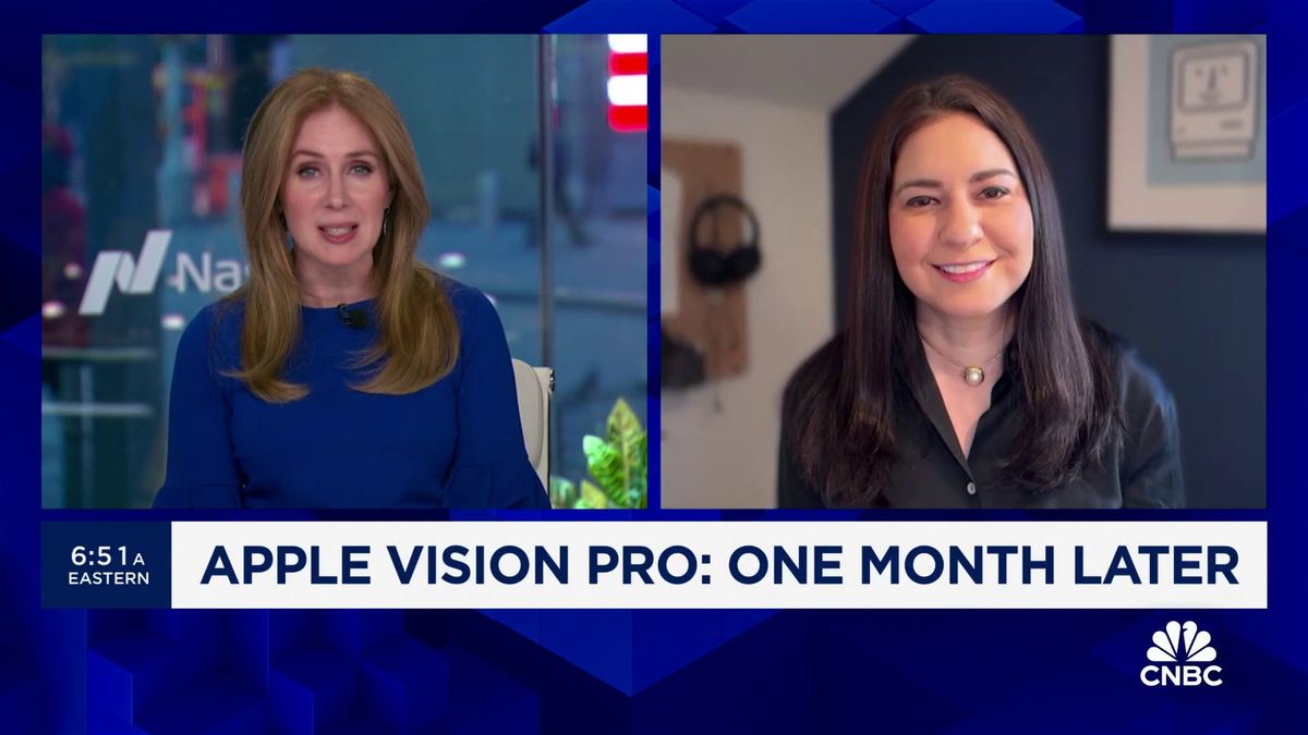 From AI assistants to Big Tech breakup: World Wide Web inventor's top predictions as it turns 35 2 WSJ's Joanna Stern on Apple Vision Pro one month later: I'm reaching for it far less