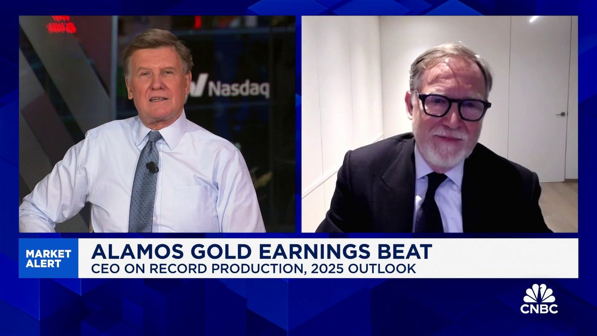 Trump says his administration will check Fort Knox 'to make sure the gold is there' 1 Alamos Gold CEO John McCluskey on record production, 2025 outlook