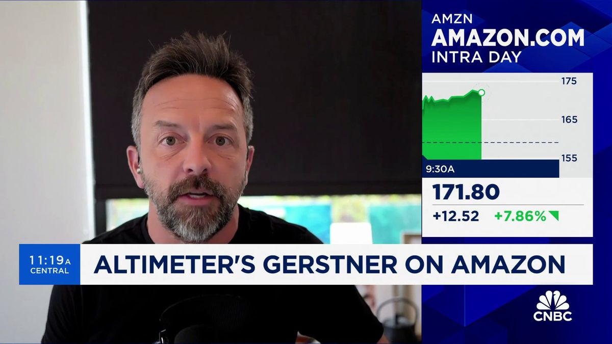 Tech execs are telling investors they have to spend money to make money on AI 1 Altimeter Capital CEO on Amazon: They have a dominant retail business that will benefit from AI