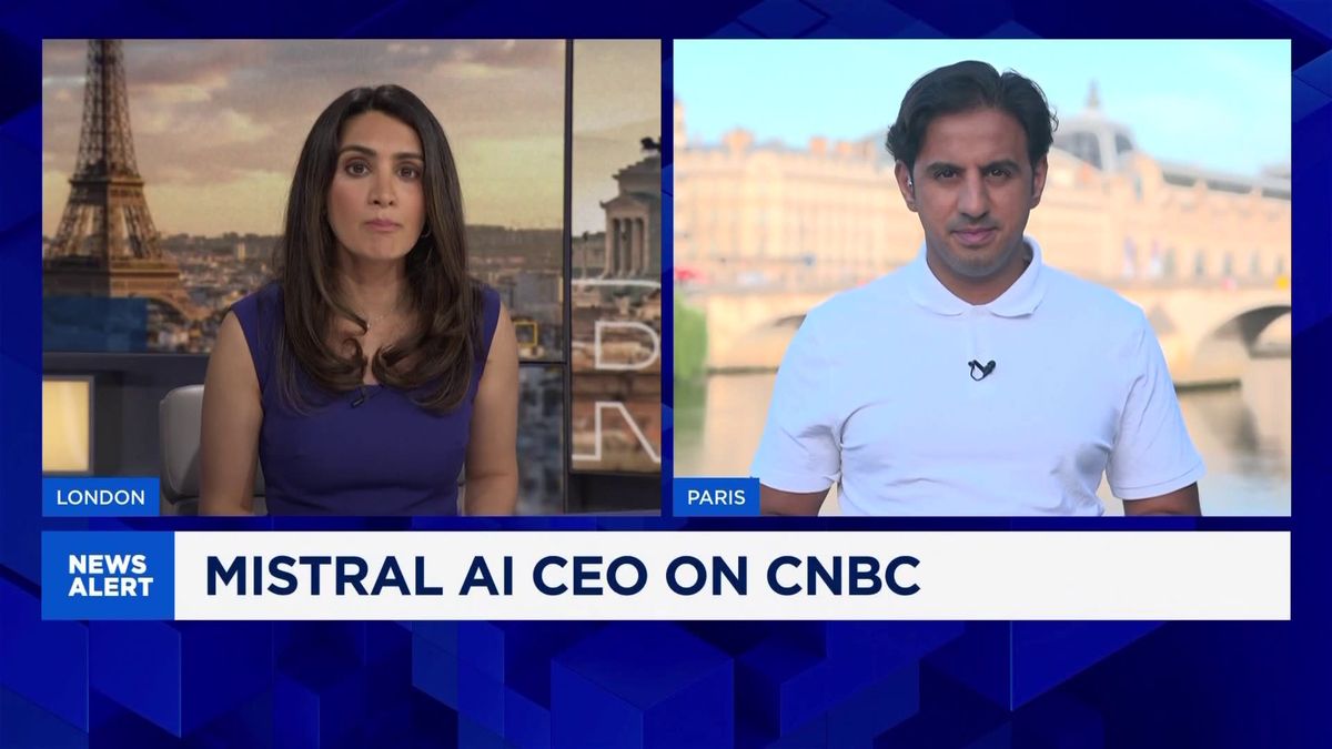 Mistral to explore designing own chips, CEO says, as it ramps up infrastructure build 1 Mistral CEO: EU policymakers realize that something needs to be done on AI
