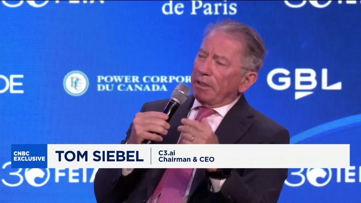 C3 AI stock falls 26% as CEO Siebel calls preliminary sales numbers 'completely unacceptable' 1 C3 AI CEO Tom Siebel issues warning over AI 'bubble'