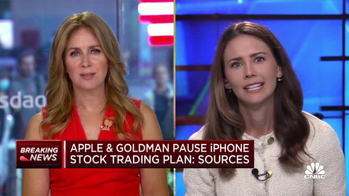 Apple and Goldman were planning stock-trading feature for iPhones until markets turned last year 1 Apple and Goldman planned stock-trading feature for iPhones until markets turned last year: sources