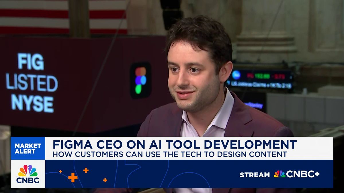 TikTok took the world by storm. Now, Chinese companies are taking videos further with AI 1 Figma CEO Dylan Field on IPO debut: Design is going public today