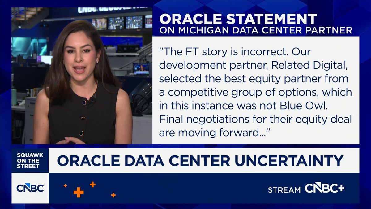 Blue Owl decided not to pursue Oracle’s $10 billion Michigan data center, source familiar