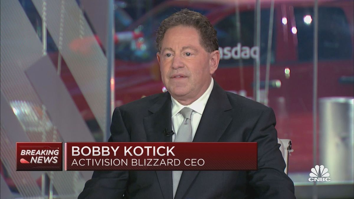 After blockbuster Microsoft deal, gaming giants are still sitting on $45 billion cash hoard 1 Watch CNBC's full interview with Activision Blizzard CEO Bobby Kotick