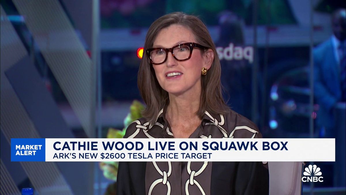 Elon Musk claims Optimus robots could make Tesla a $25 trillion company — more than half the value of the S&P 500 today 1 ARK Invest CEO Cathie Wood on $2600 Tesla price target: An autonomous taxi platform has to happen