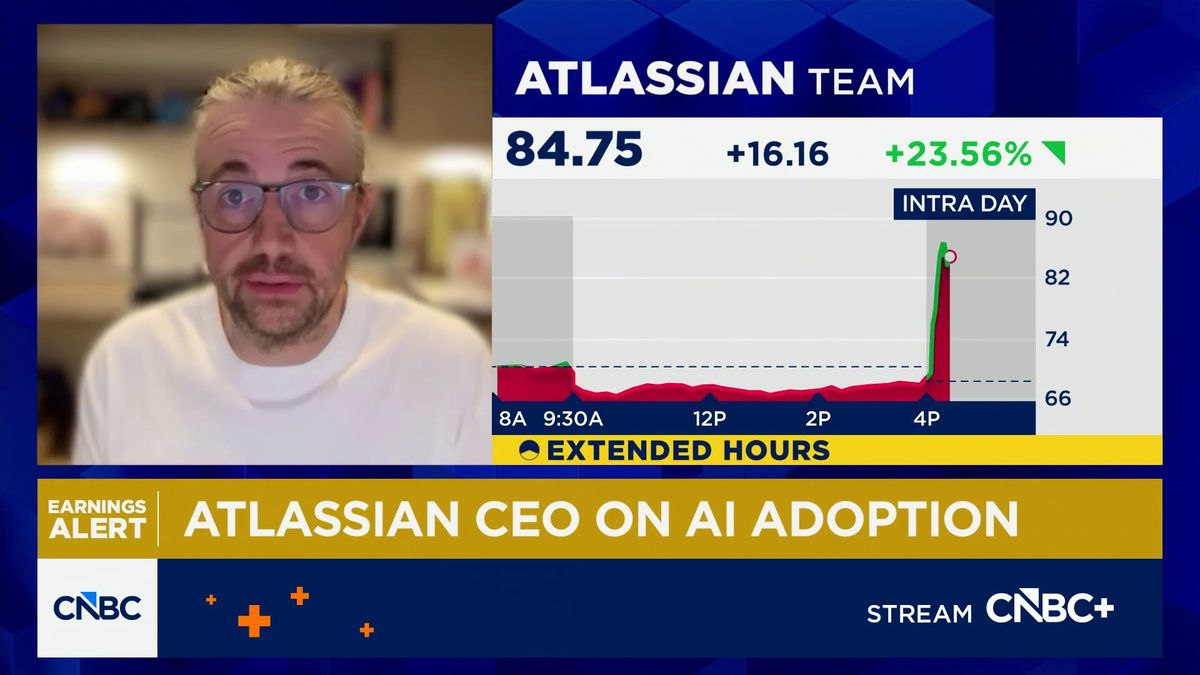 Watch CNBC's full interview with Atlassian CEO on Q3 earnings ahead of investors call