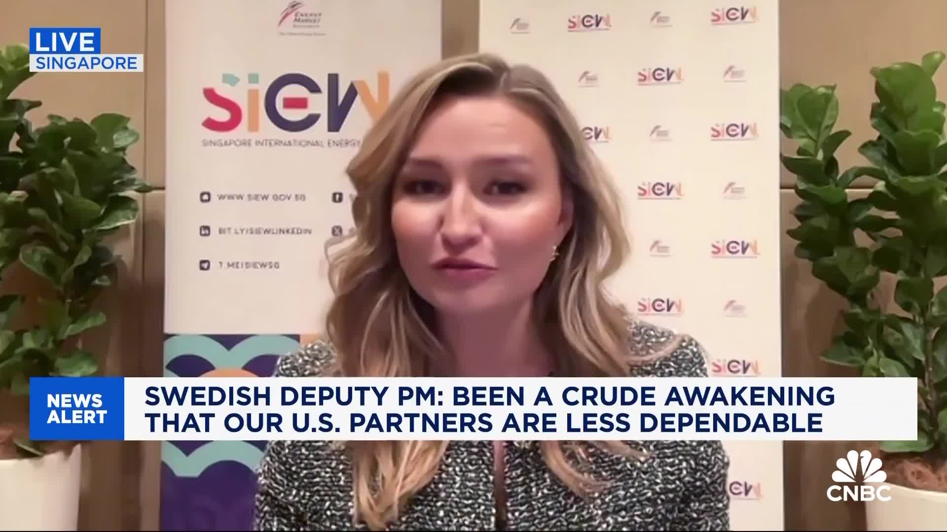 Europe’s slow and steady approach to AI could be its edge 2 Sweden's Deputy PM: Energy security critical to Europe's future