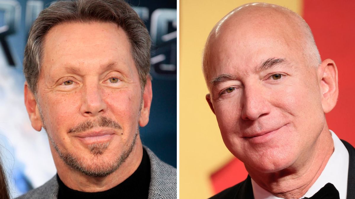 Oracle’s Larry Ellison briefly tops Jeff Bezos to become world’s second-richest person Oracle’s Larry Ellison briefly tops Jeff Bezos to become world’s second-richest person
