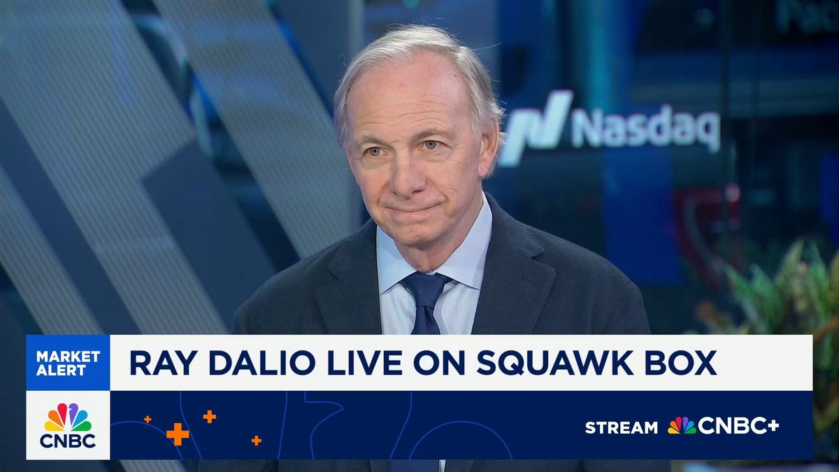 Tech stocks set for big losing week as AI names get rocked after Nvidia earnings 1 Bridgewater founder Ray Dalio: We are definitely in a bubble, but that doesn't mean you should sell