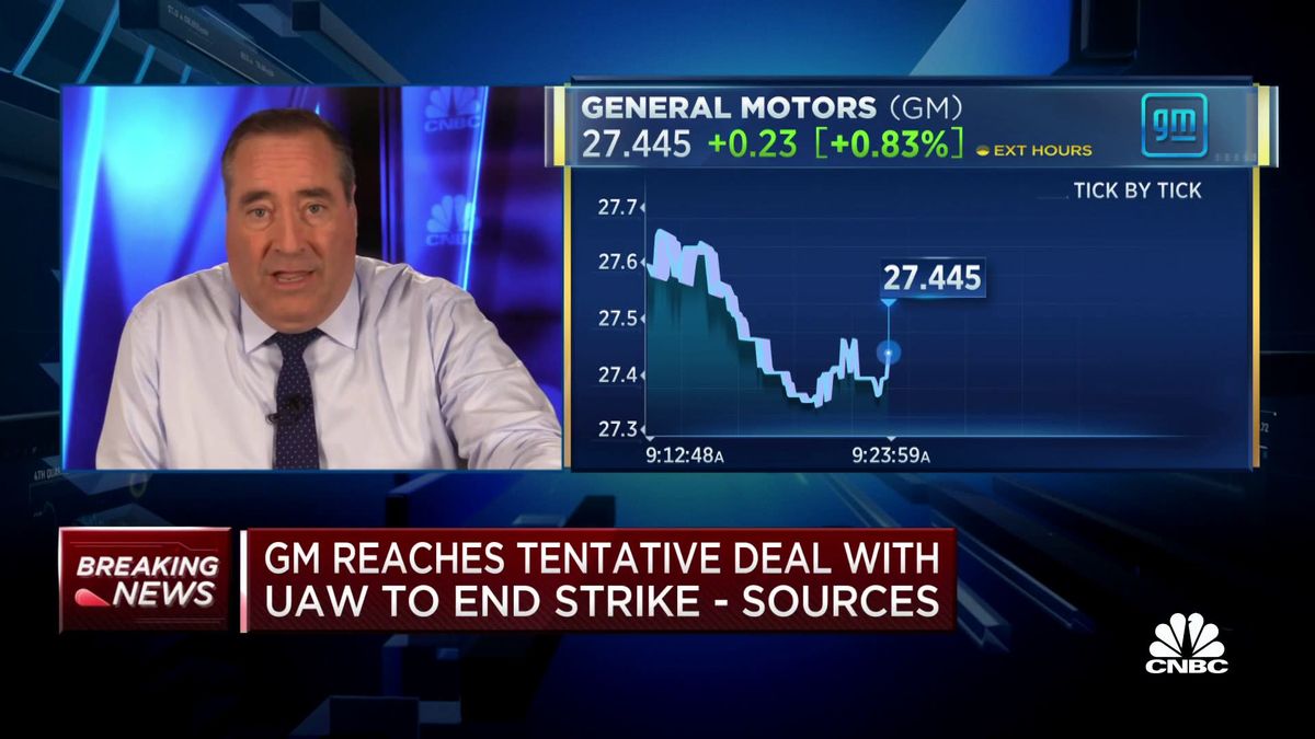 GM reaches tentative deal with UAW, ending strikes at Detroit automakers after six weeks 1 GM reaches tentative deal with UAW, ending strikes at Detroit automakers after six weeks